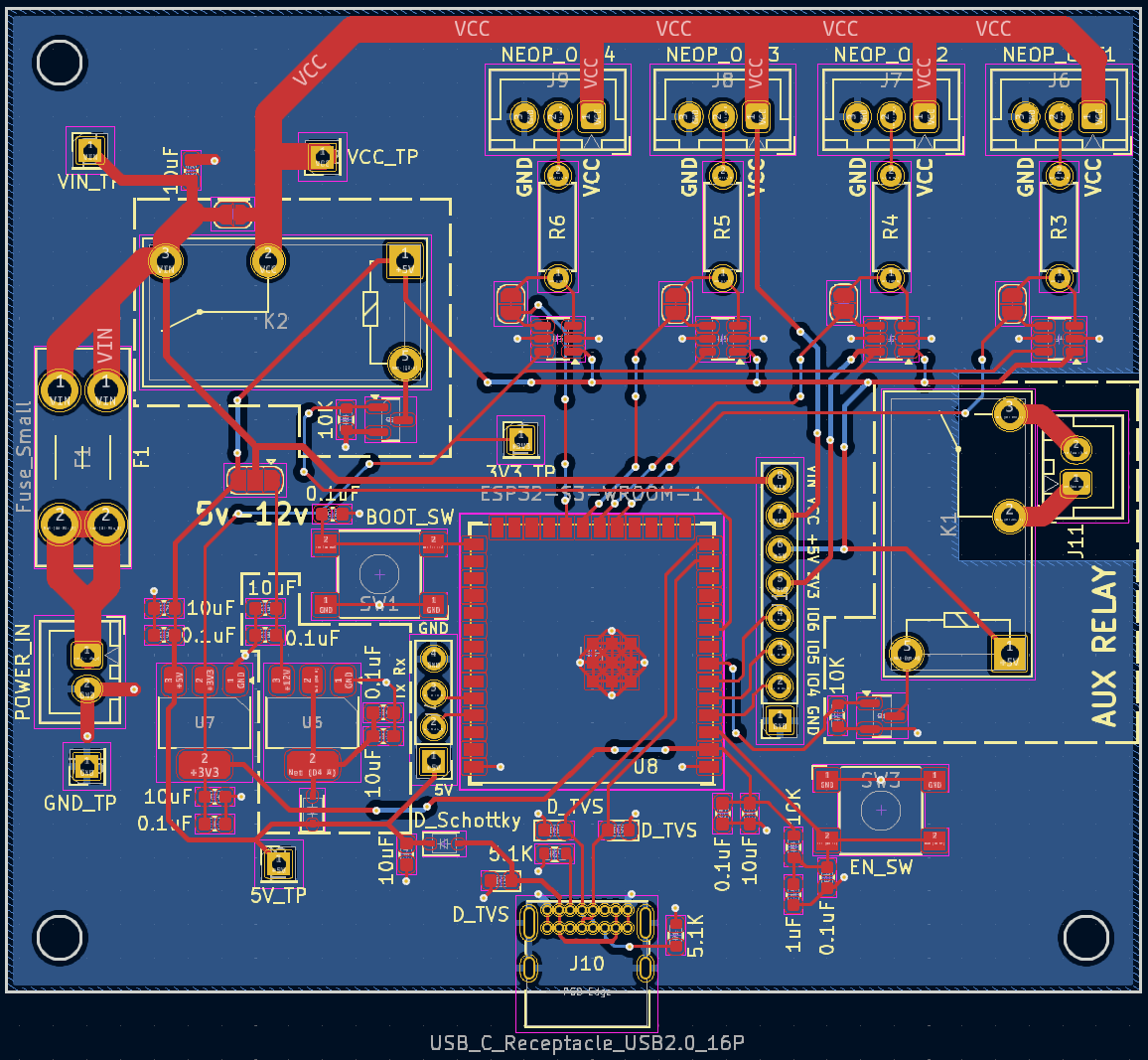 WLED board PCB